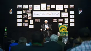 بزرگداشت نهمین سالگرد تدفین شهدای گمنام مهریز