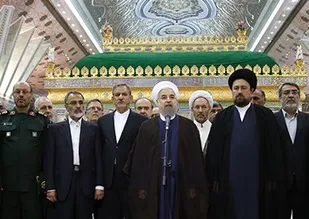 تخریب وجهه خمینی توسط حسن آقای مصطفوی