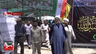 استقبال و پذیرایی از زائرین پیاده روی اربعین حسینی(ع) نشانه&zwnj;ای از عشق و علاقه به اهل بیت (ع) است