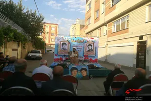 آبروی محله گرامیداشت شهیدان قاسمی در همدان