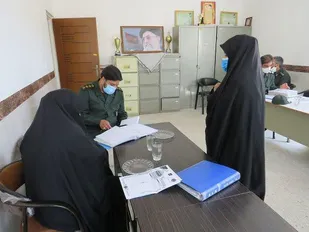 بازدید مسئولین نمایندگی سپاه الغدیر استان از زیر مجموعه خود در حوزه زینبیه ناحیه مرکزی