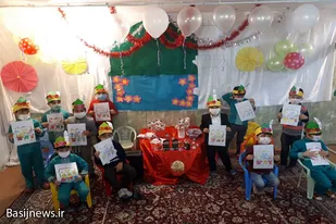 جشن عید مبعث در مهد قرآنی و پیش دبستانی ریحانه همدان