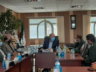 دیدار جانشین سپاه پیشوا با فرماندار به مناسبت آغاز هفته دولت