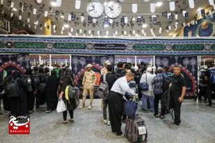 تردد زائران اربعین از مرزهای خوزستان از ۳۳۴ هزار نفر گذشت