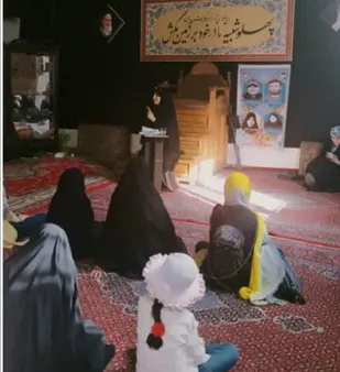 برگزاری مشاوره اسلامی و سبک زندگی فاطمی در  پایگاه ام وهب شهریار