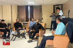 دیدار اعضای شورای تبیین مواضع بسیج دانشجویی ملایر با نماینده مردم ملایر در مجلس