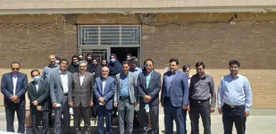 مراسم تجلیل از بهورزان و مراقبین سلامت شهرستان کوهبنان برگزار شد