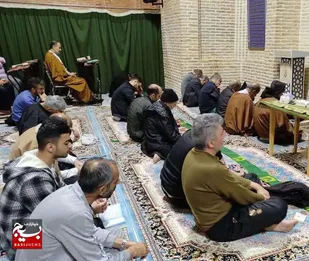 مراسم اعتکاف در مسجدجامع شهرکرد