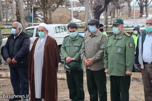 بهره برداری از یادمان شهدای گمنام شهر آستانه