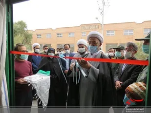 افتتاح  کارگاه قالی بافی شهدای شهر خور