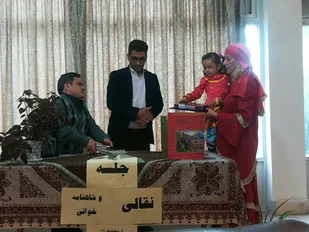 اجرای نقالی و شاهنامه خوانی در شاهرود