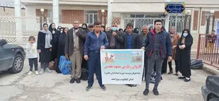 مددجویان موسسه خیریه امدادگران عاشورا کهگیلویه و بویراحمد به مشهد مقدس اعزام شدند