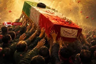 حضور بیش از ۲ هزار نفر از اسدآباد در مراسم تشییع رهبر شهید