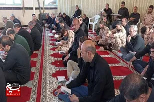 برگزاری مراسم پرفیض زیارت عاشورا در حسینیه شهدای پاسدار نهاوند