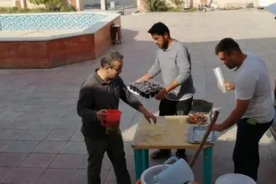 ایستگاه صلواتی در گناوه راه اندازی شد