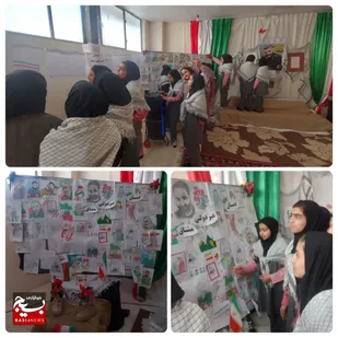 نمایشگاه نقاشی با موضوع سردار دلها