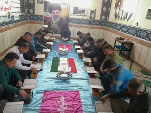 طنین آیات وحی در سنگر خدمت ادارات لالی