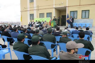 دیدار مسئولان فامنین با فرمانده سپاه ناحیه در راستای حمایت از سپاه