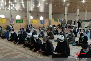 برگزاری مراسم سالگرد شهادت حاج قاسم سلیمانی در زهک