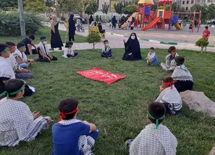 نقل قصه های عاشورایی برای کودکان و نوجوانان در باقراباد  قرچک