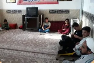 آموزش احکام و نماز در حلقه صالحین پایگاه مقداد کهرت