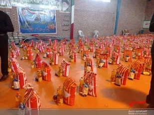 توزیع 2250 بسته معیشتی بین نیازمندان زادگاه سردار دلها
