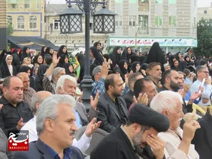 مراسم بزرگداشت شهادت خادم&zwnj;الرضا در زرندیه