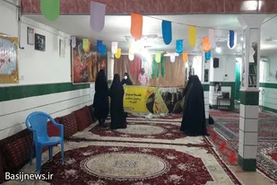 24 پایگاه شهری و روستایی سرخه آذین بندی شد