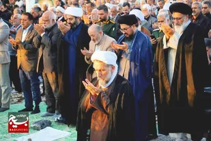 نماز باران به امامت آیت&zwnj;اله مظفری برگزار شد