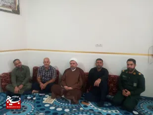 تجلیل از مقام والای شهدا در سرکشی از خانواده معظم شهید رضا شعیبی