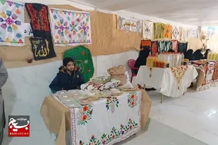 نمایشگاه صنایع دستی در کارواندر خاش برپا شد