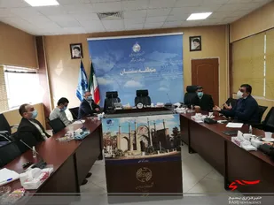 ديدار مسئول سازمان بسیج ادارات استان با مدیر عامل مخابرات استان سمنان