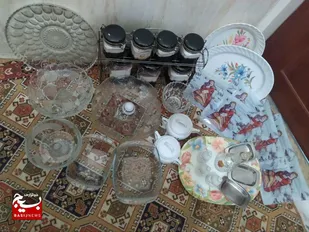 کمک&zwnj;های جهیزیه بسیجیان ناحیه مالک اشتر مشهد به خانواده&zwnj;های نیازمند اهدا شد