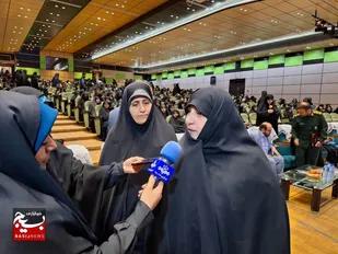 مینا بیابانی در یادواره ۱۶۵۴ شهیده زن خوزستان؛
زن عنصر تکامل دهنده جامعه بشری است