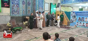 قهرمانان رزم&zwnj;آور پایگاه حضرت ابوالفضل(ع) قم تجلیل شدند