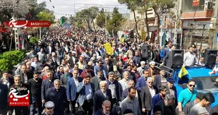 راهپیمایی روز قدس دامغان روایت حضور مثال زدنی مردمی همیشه در صحنه