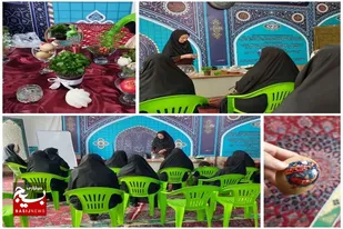 کارگاه آموزشی چیدمان و تزیینات سفره هفت سین در سرخه برگزار شد