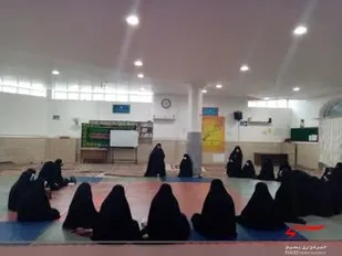 نشست تربیت و تعالی حوزه بسیج حضرت نرجس
