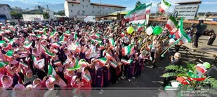 تصاویر به شدت برانداز سوز / دانش آموزان دهه نودی باز هم گل کاشتند