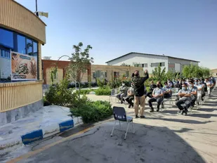 برگزاری مراسم روایتگری شهدا در شرکت ریخته گری پارس شاهرود