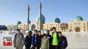 پیاده&zwnj;روی بسیجان پایگاه شهید کلهری پردیسان تا مسجد مقدس جمکران