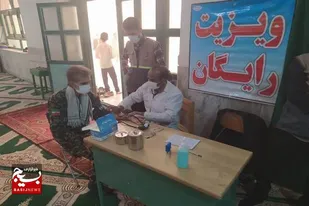 ویزیت رایگان ۱۰۵ بیمار در مصلی شهر محمدآباد