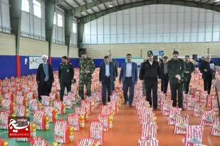 رزمایش کمک های مومنانه سپاه مرند برگزار شد