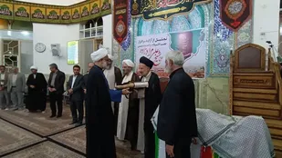 تجلیل از روحانی آزاده بسیجی که ۴۴ ماه مفقودالاثر بود