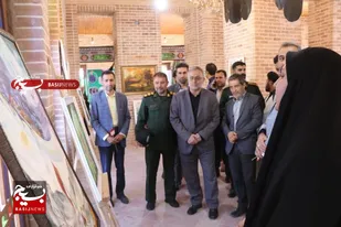 نمایشگاه "روایت جهاد" در دلیجان افتتاح شد
