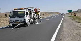 خط کشی سه هزار کلیومتر راه&zwnj;های مواصلاتی ایلام تا قبل از اربعین
