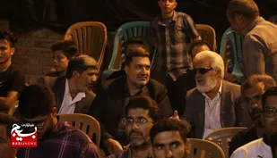 حضور فرمانده سپاه ثارالله استان کرمان در دهمین سوگواره ملی تعزیه ده&zwnj;زیار