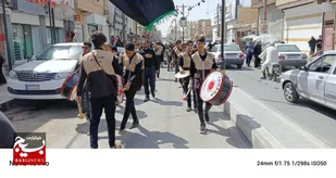 دسته سینه زنی، گروه طبل و سنج جوانان عاشورایی هیئت رزمندگان اسلام در شادگان