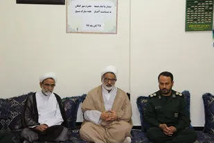دیدار فرماندهان بسیج با امام&zwnj;جمعه شهر کنگان