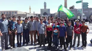 تجدید میثاق با ولایت در حرم امام رضا(ع)